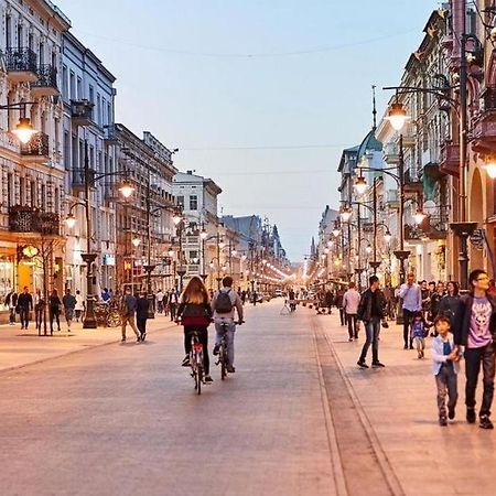 Ekskluzywny Penthouse Z Ogrodem W Centrum Lodzi Esterno foto