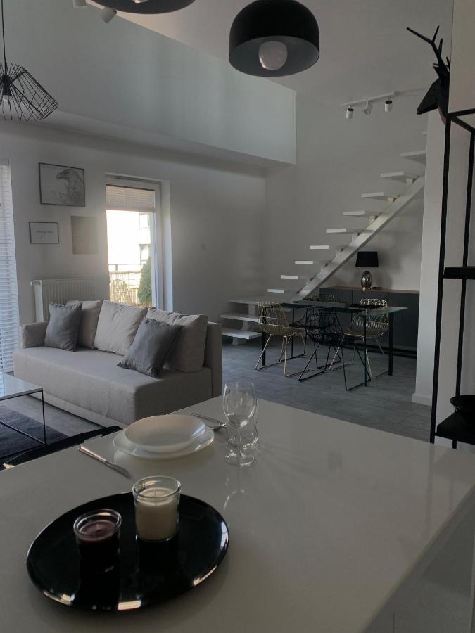 Ekskluzywny Penthouse Z Ogrodem W Centrum Lodzi Esterno foto