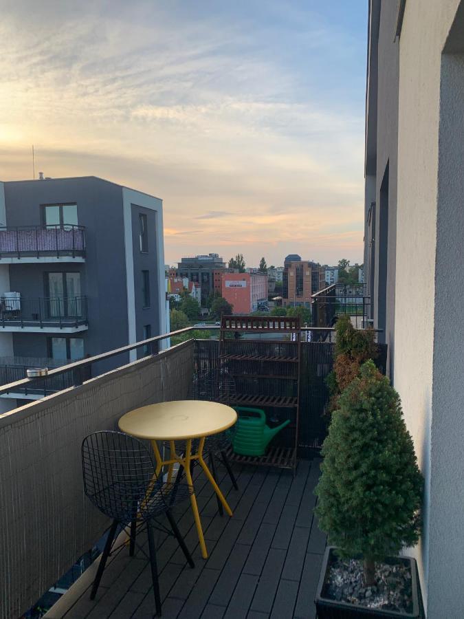 Ekskluzywny Penthouse Z Ogrodem W Centrum Lodzi Esterno foto