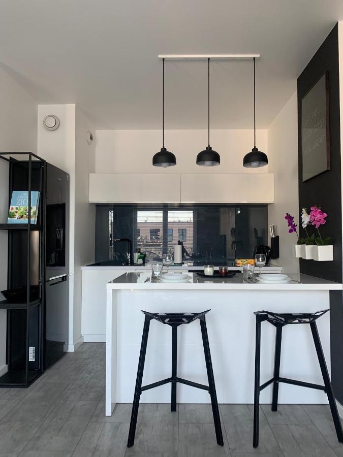 Ekskluzywny Penthouse Z Ogrodem W Centrum Lodzi Esterno foto