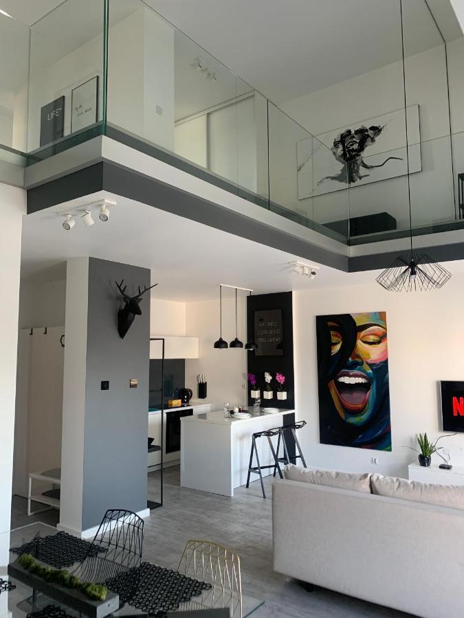 Ekskluzywny Penthouse Z Ogrodem W Centrum Lodzi Esterno foto