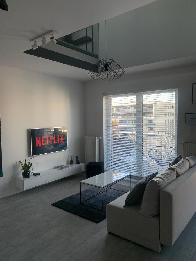 Ekskluzywny Penthouse Z Ogrodem W Centrum Lodzi Esterno foto