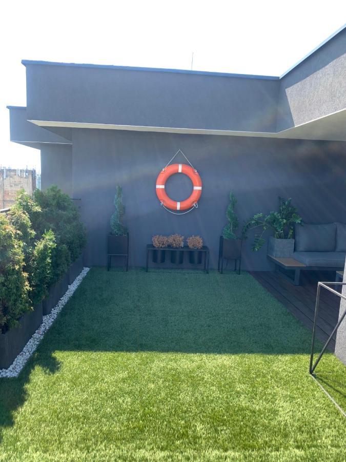 Ekskluzywny Penthouse Z Ogrodem W Centrum Lodzi Esterno foto