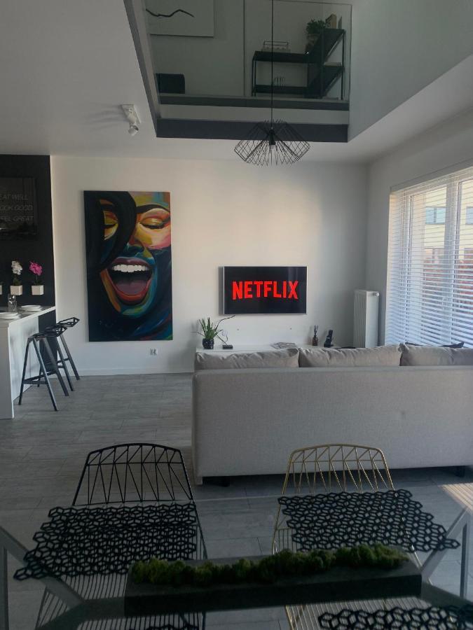 Ekskluzywny Penthouse Z Ogrodem W Centrum Lodzi Esterno foto